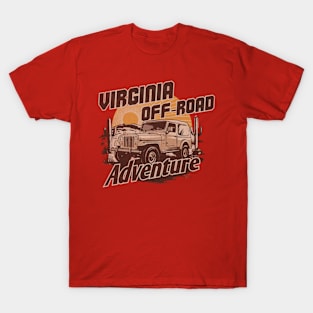 Virginia Off-Road Adventure: Conquer the Rugged Terrain T-Shirt